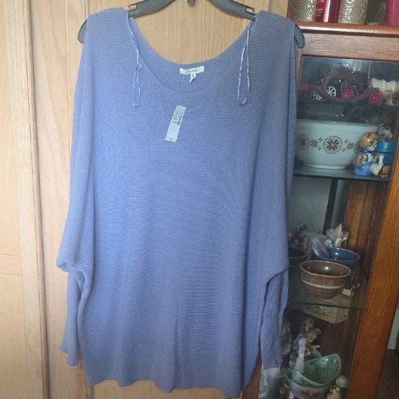 Maurices Lavender Ribbed Top - Picture 1 of 4